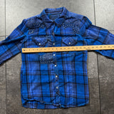 2000s Affliction Bandana Flannel (XS)