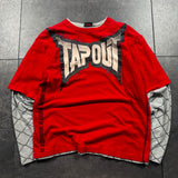 (rare) 2000s Tapout Layered Shirt (M)
