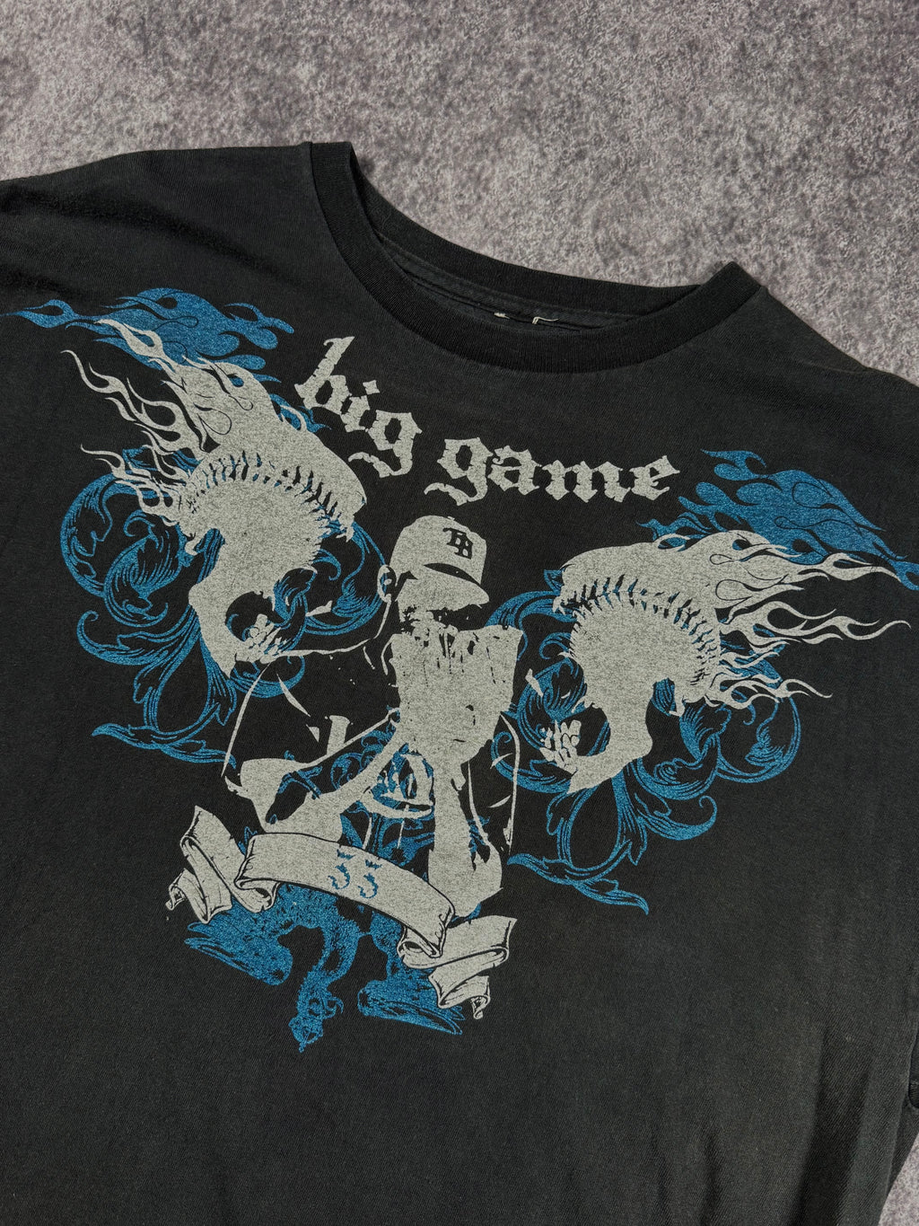 2000s big game chrome shirt (XL)