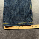 2000s Meltdown Embroidered Jeans (32x30)