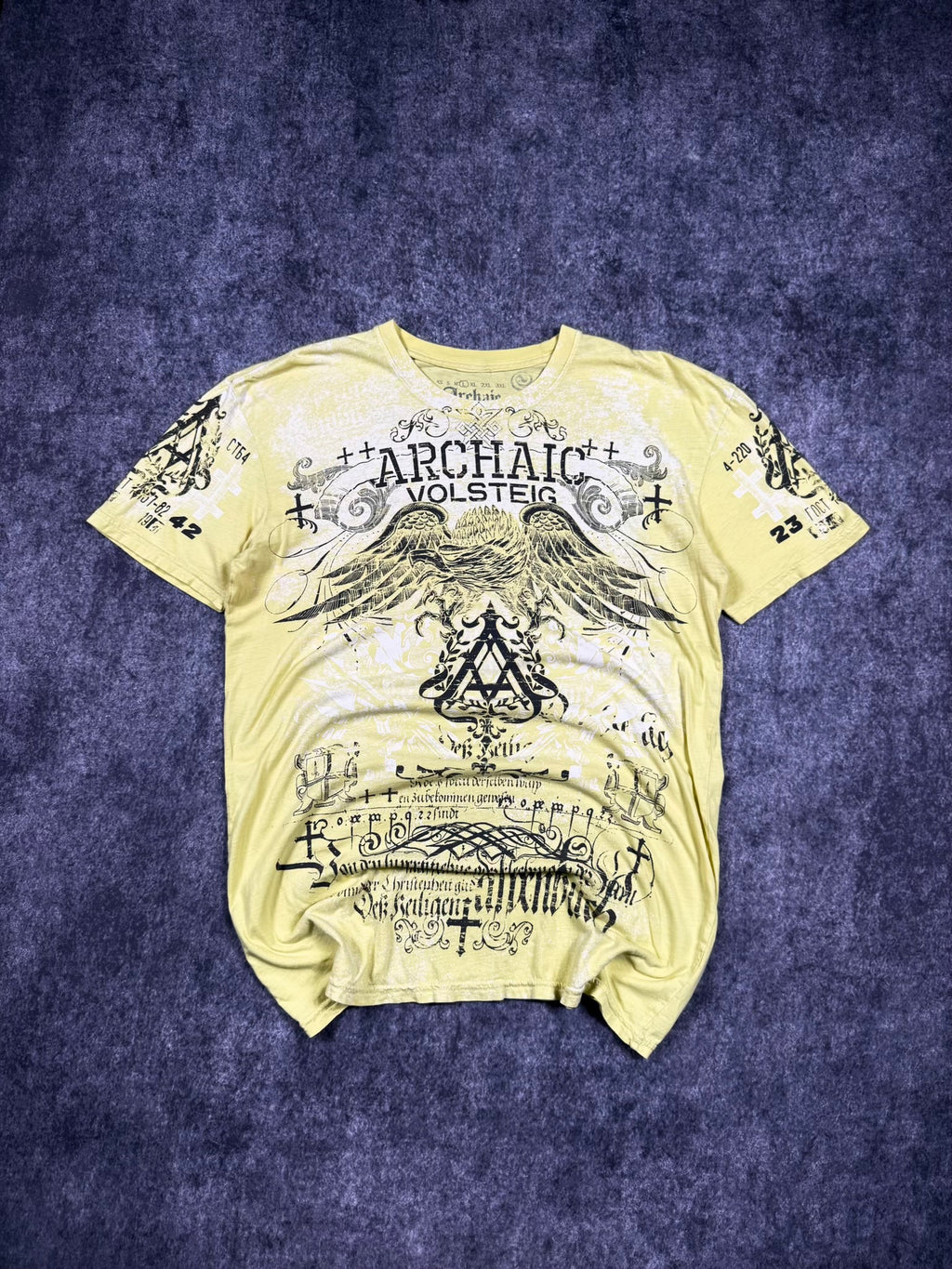 (RARE) 2000S ARCHAIC X AFFLICTION SHIRT (L)