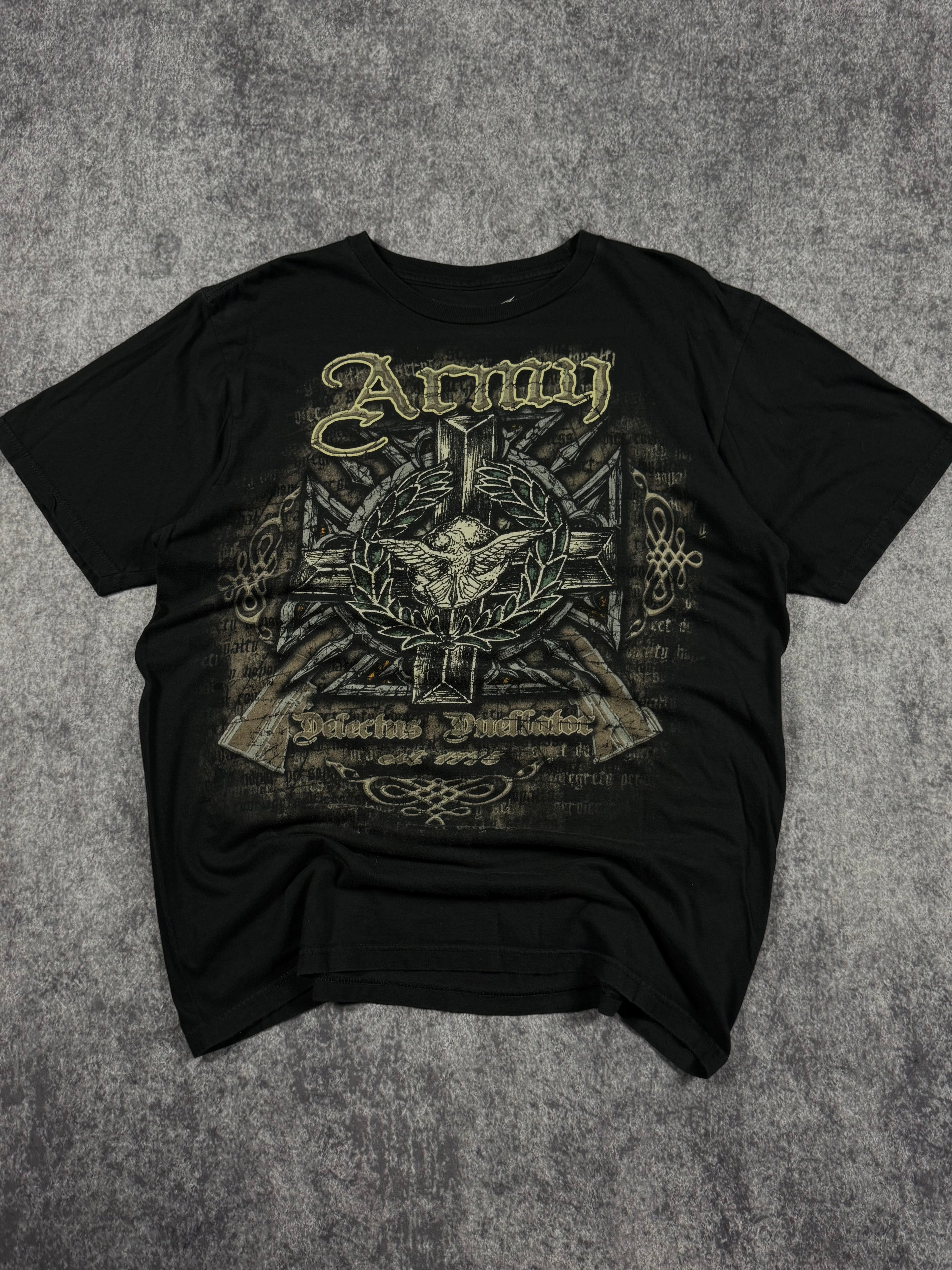 2000s army shirt (L)