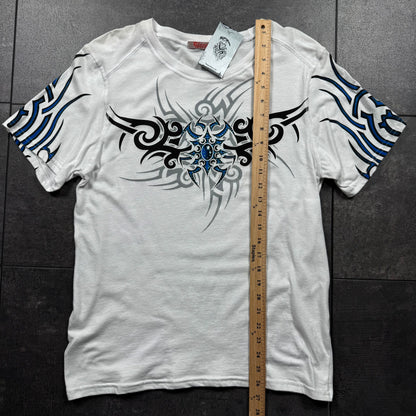 Cyber Y2K Tribal Tshirt (S)