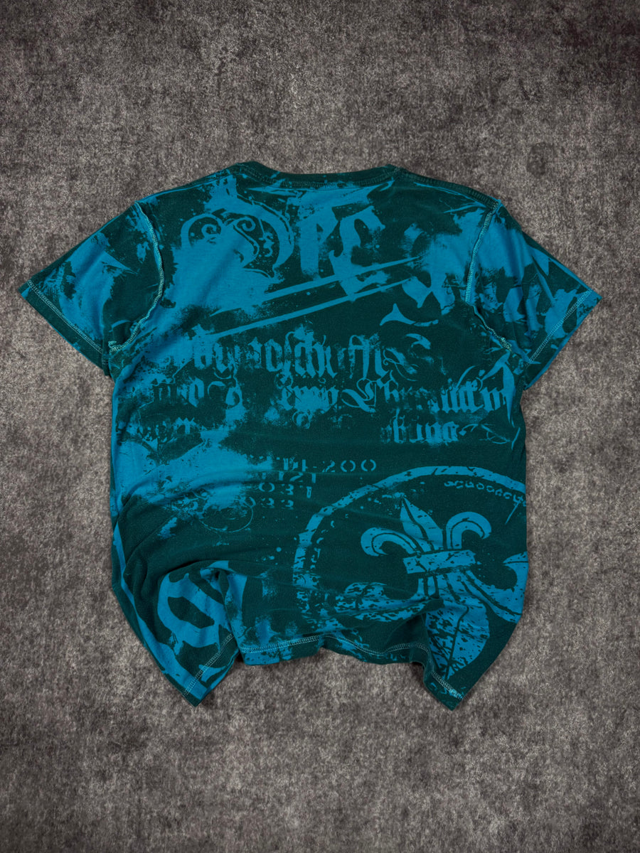 (rare) 2000s helix reversible shirt (M)