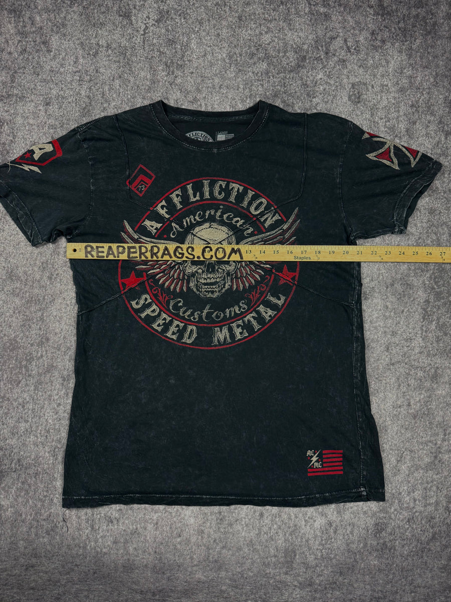 (rare) 2000s affliction shirt (L)