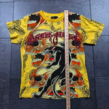 2000s Christian Audigier Rhinestone Shirt (S)