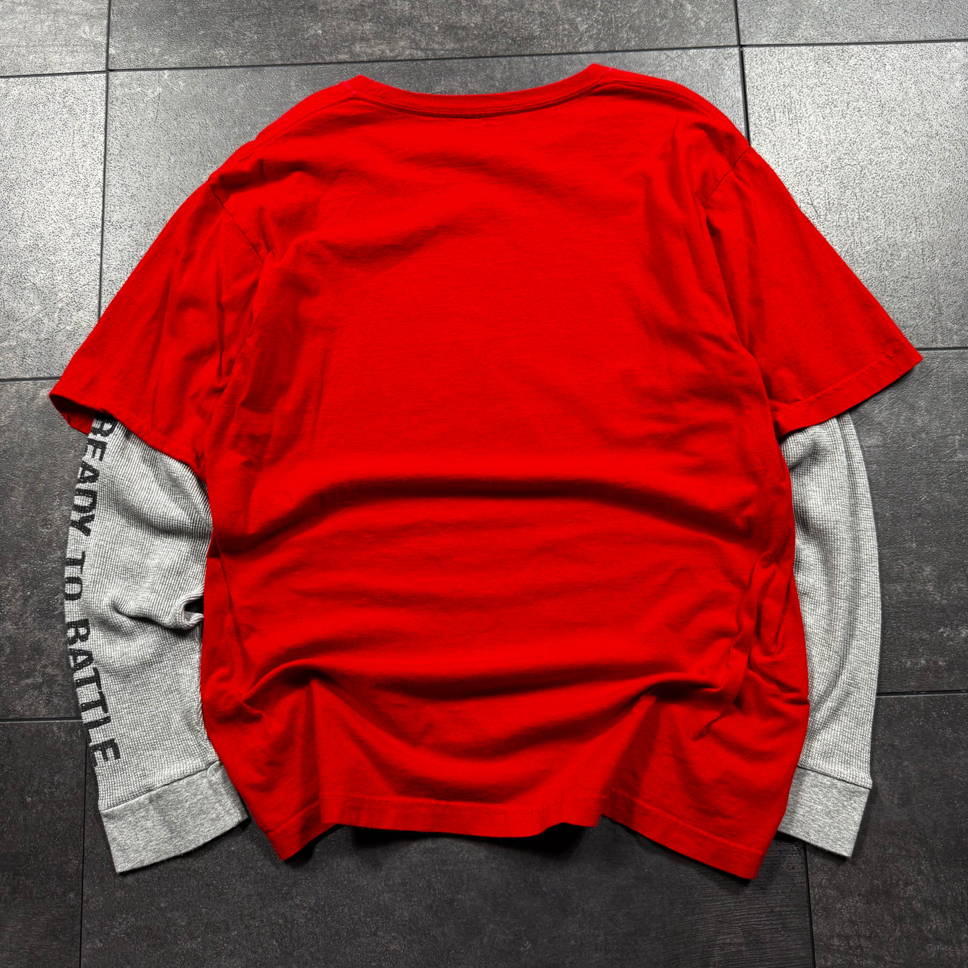 2000s Tapout Layered Shirt (L)