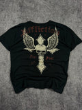 (rare) 2000s affliction chrome shirt (XL)
