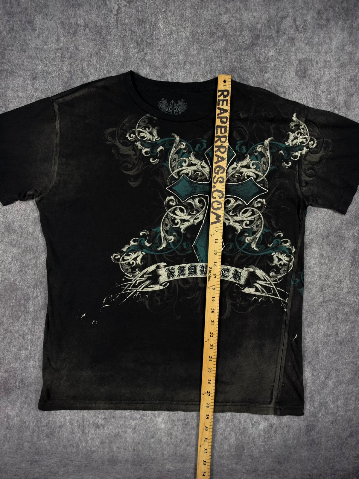 (GRAIL) 2000s CHROME XZAVIER SHIRT (XL)