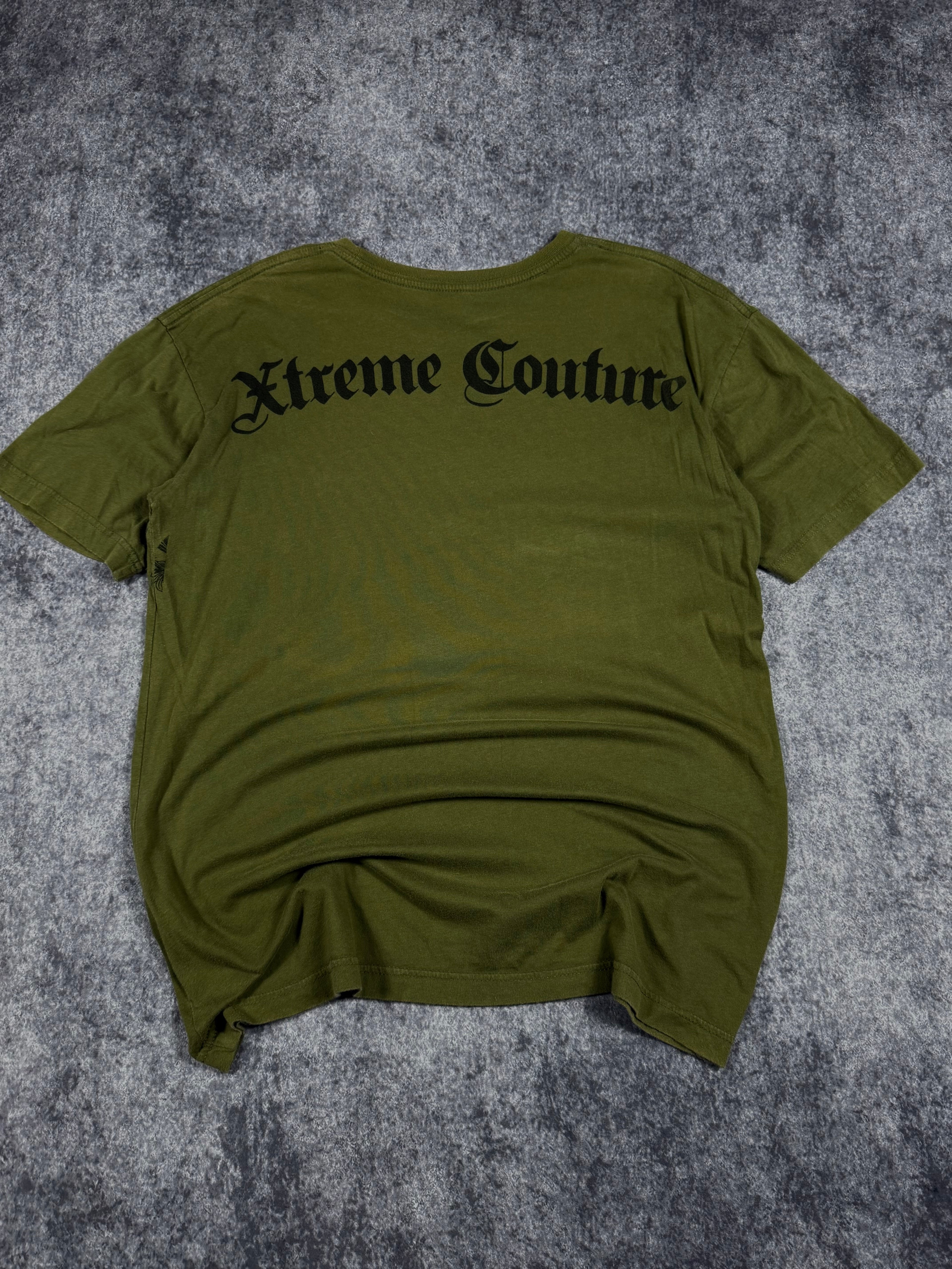 2000s xtreme couture shirt (L)