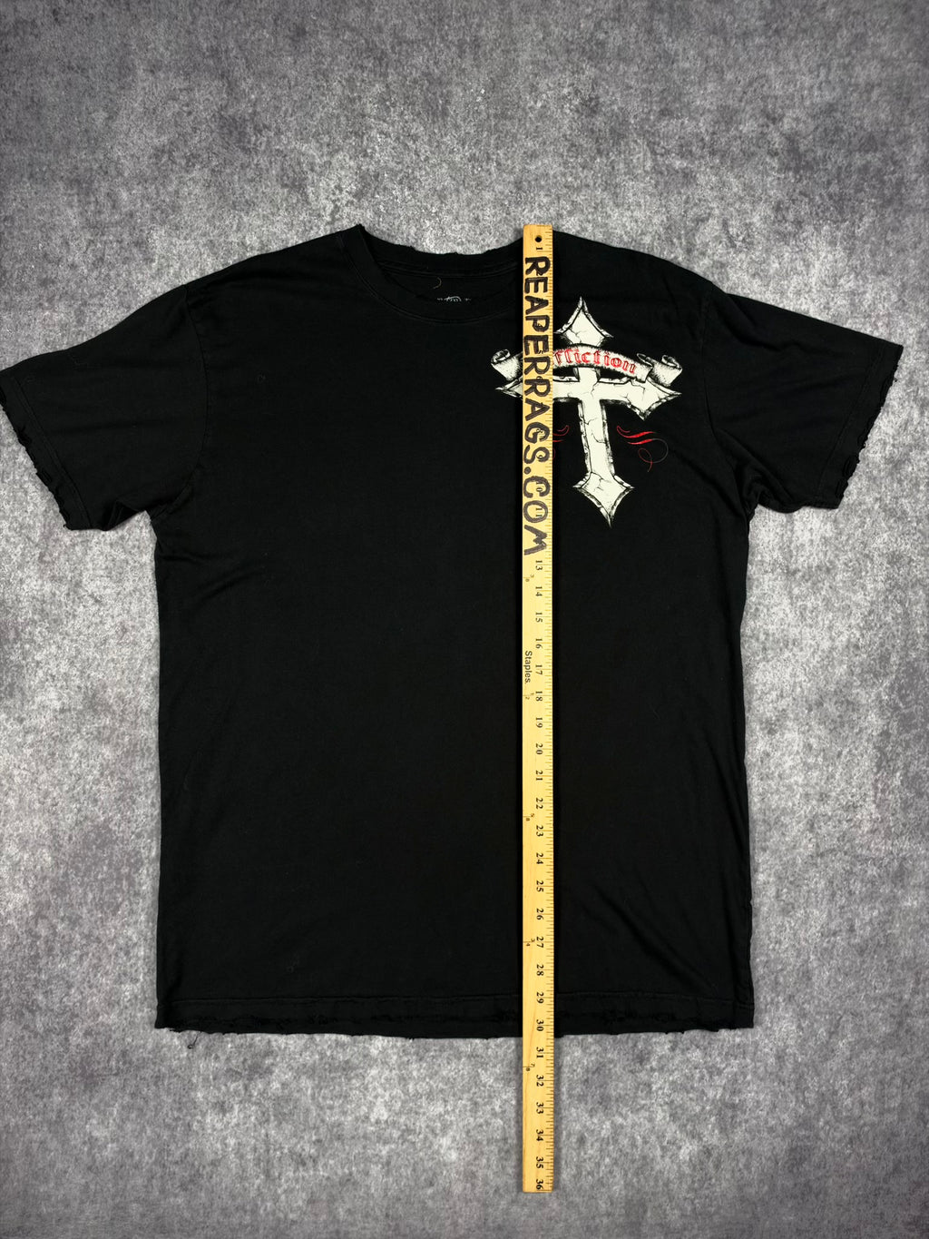 (GRAIL) 2000s CHROME AFFLICTION SHIRT (L)