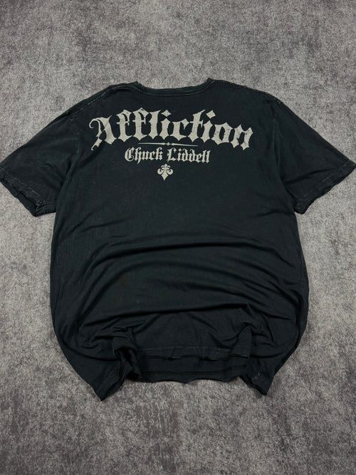 (rare) 2000s affliction x iceman shirt (XL)
