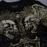 (rare) 2000s xzavier chrome shirt (L)