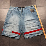 Deadstock Marithe Francois Girbaud Shuttle Strap Jorts (40)