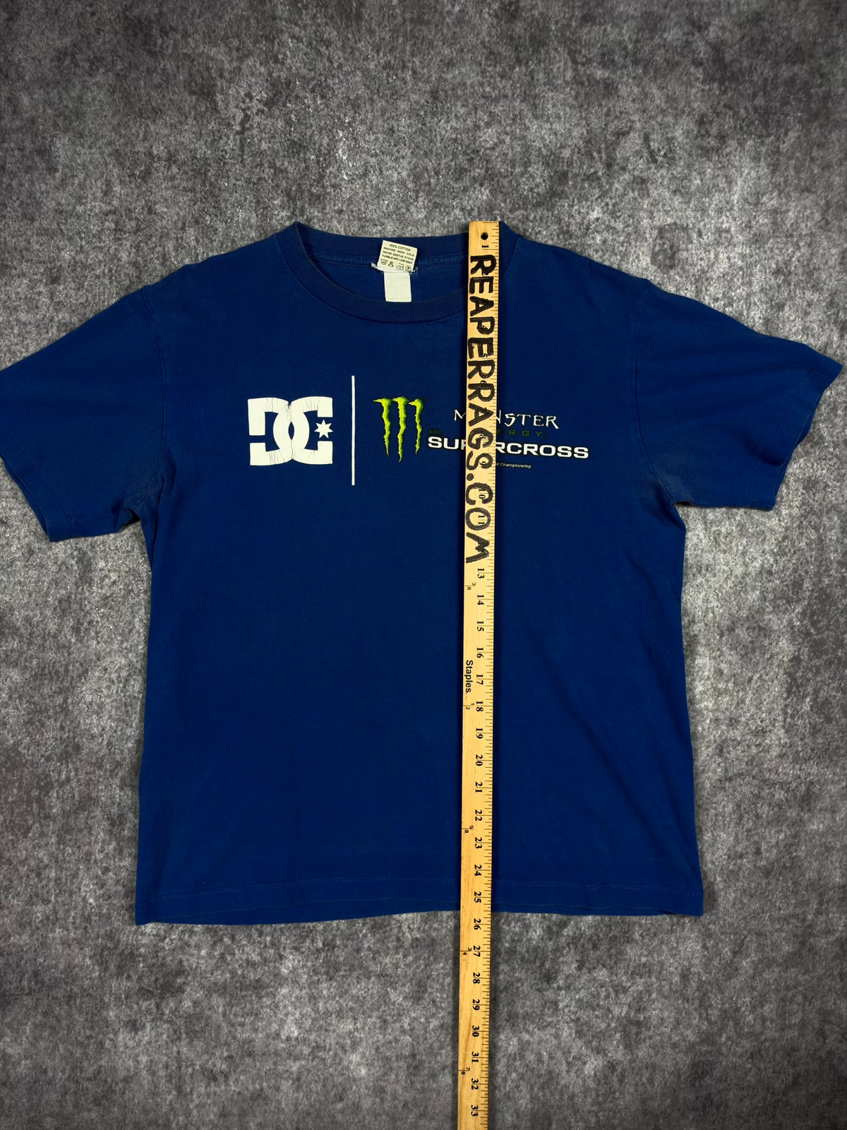 2000s MONSTER ENERGY x DC SHOES SHIRT (M)