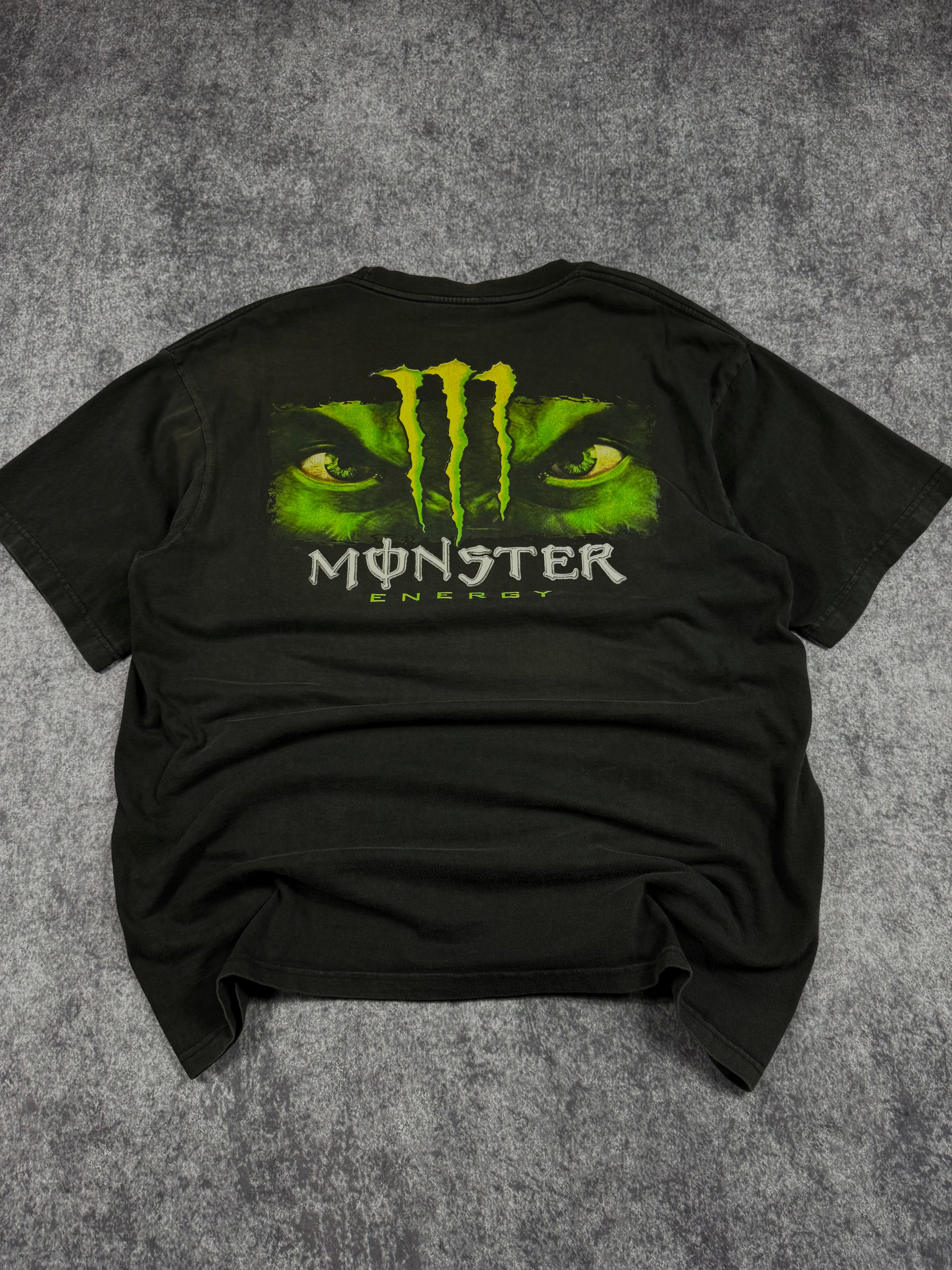 (rare) 2000s monster energy shirt (XL)