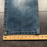 2000s Southpole Embroidered Gold Tab Jeans (32x29)