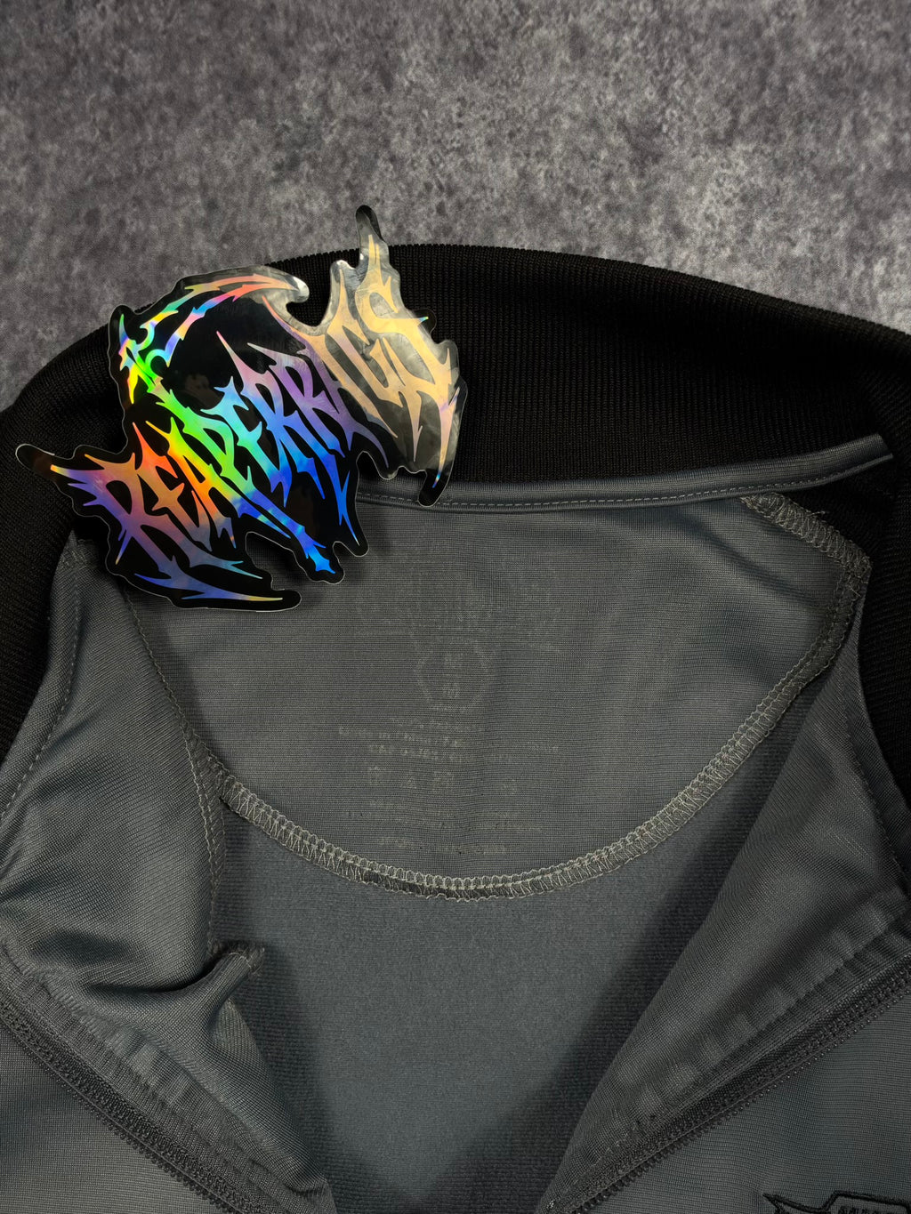 (RARE) 2000s MMA ELITE ATHLETIC ZIP UP JACKET (M)