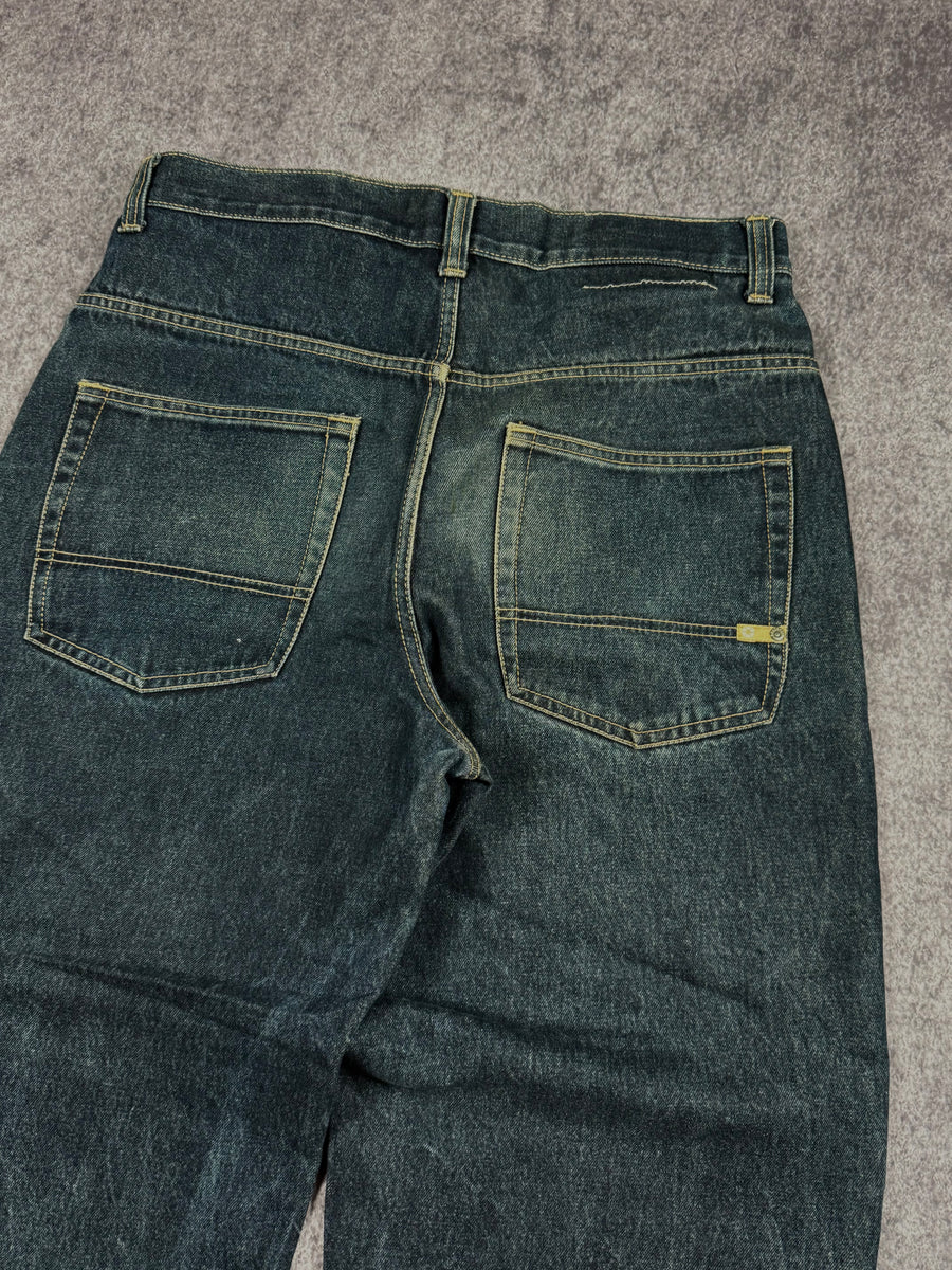 (rare) 2000s southpole gold tab jeans (36x28)