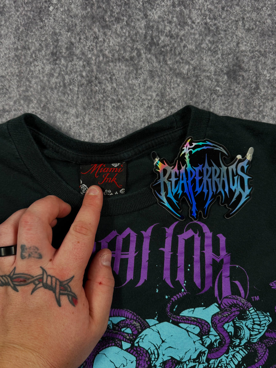 (rare) 2000s miami ink shirt (S)