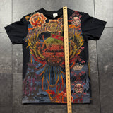 (rare) 2000s Christian Audigier Rhinestone Shirt (S)