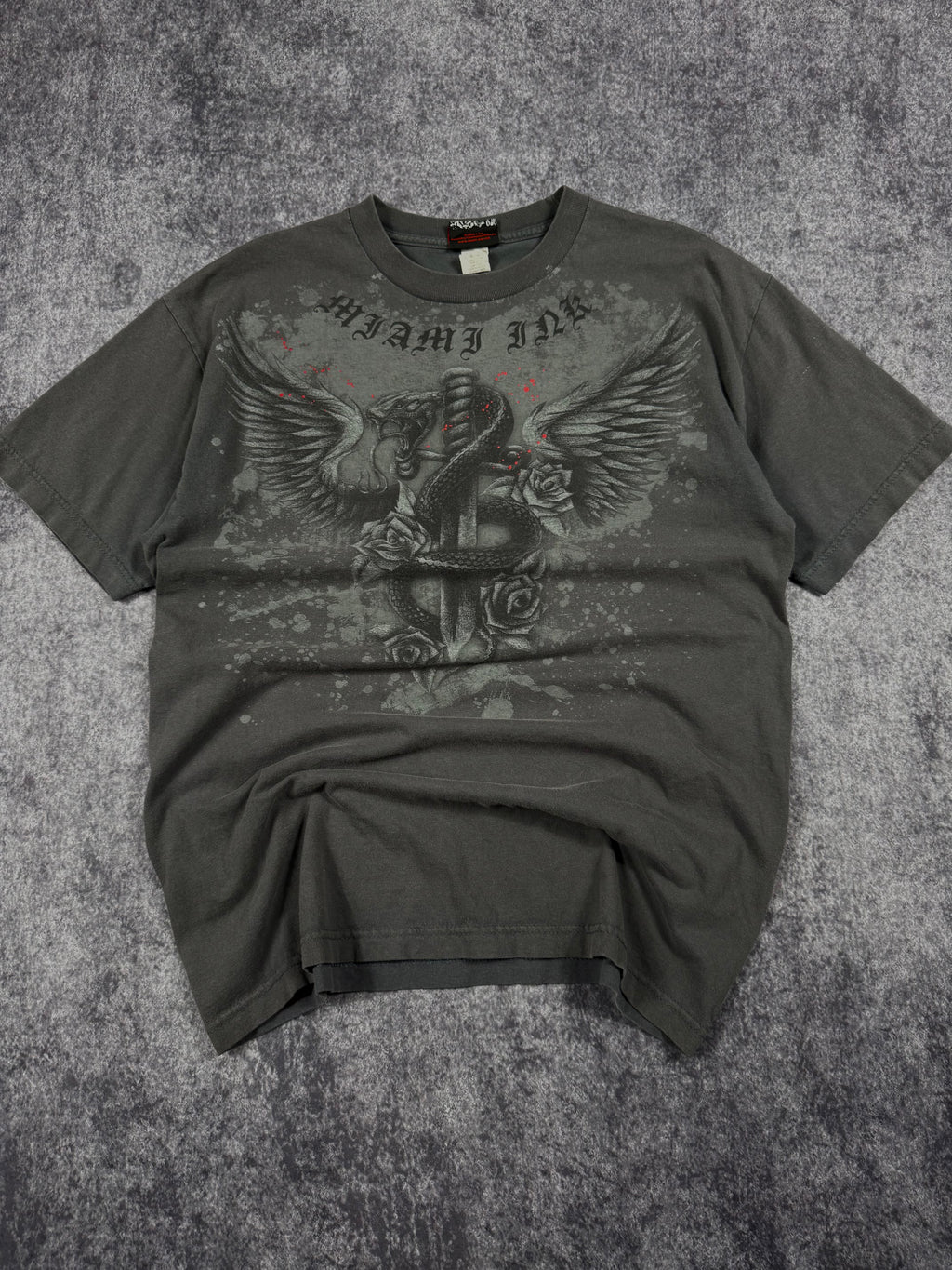 (rare) 2000s miami ink shirt (M)