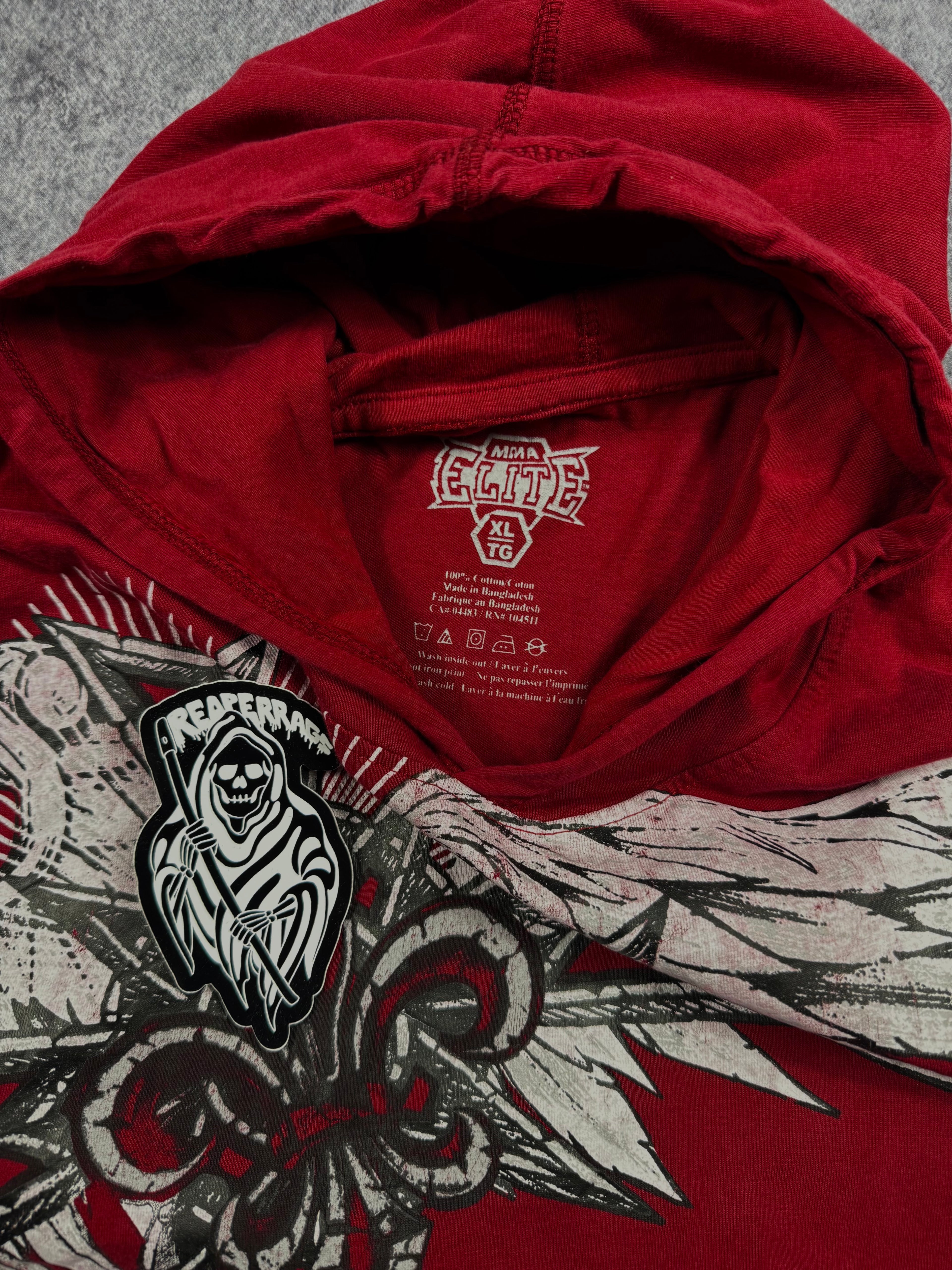 (rare) 2000s mma elite hoodie (M)