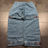 Deadstock Marithe Francois Girbaud Shuttle Strap Jeans (40x33)