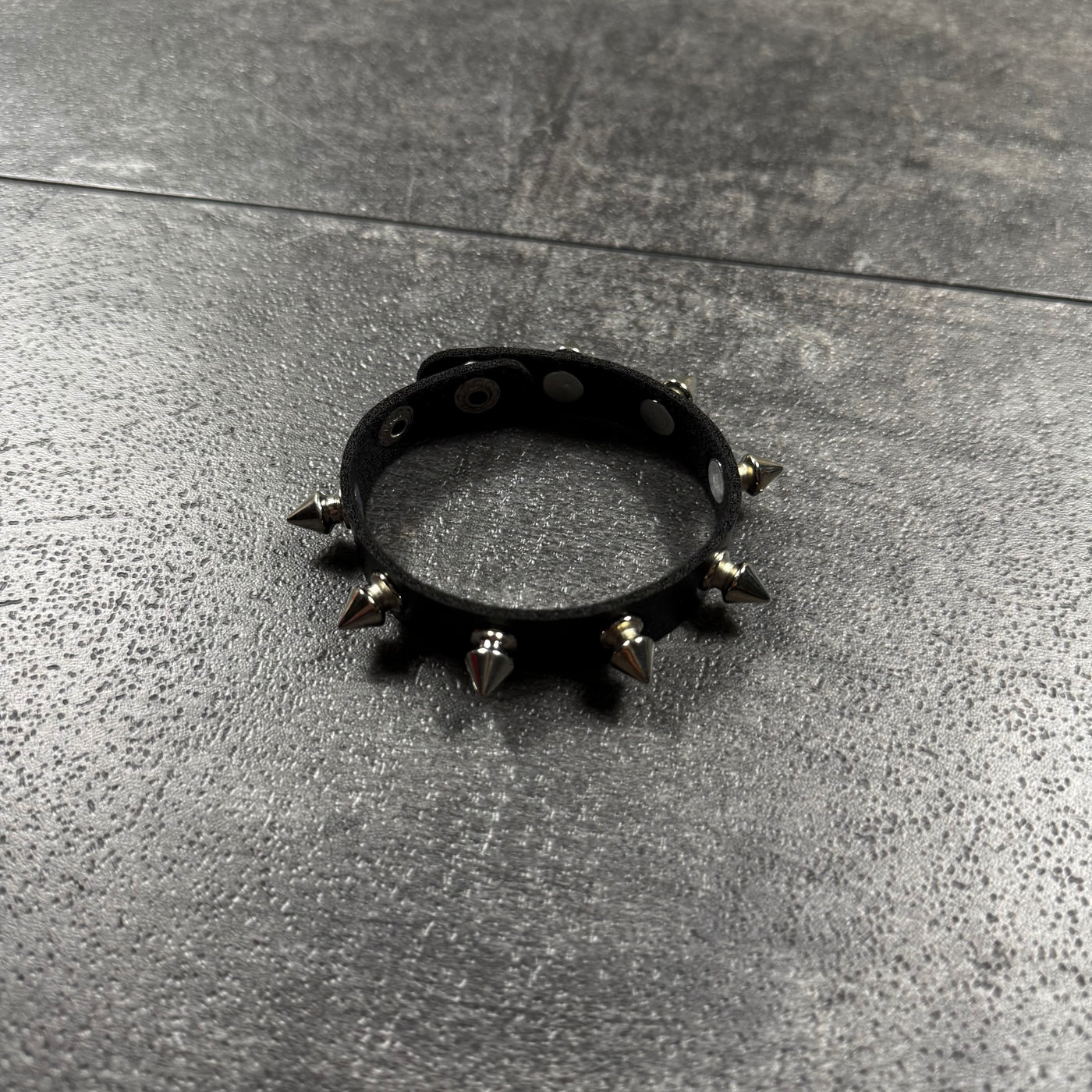 Single Row Spiked Bracelet