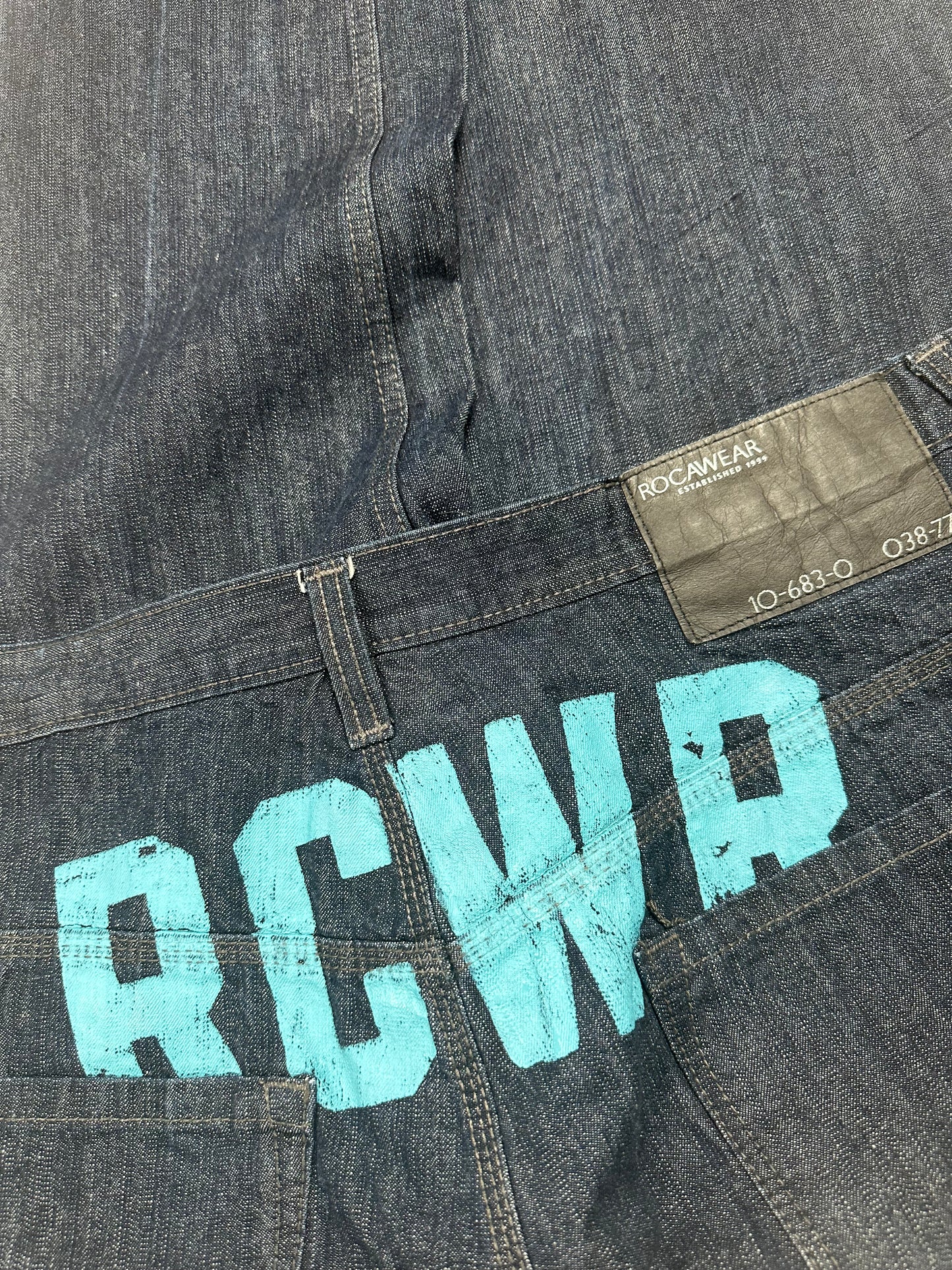 Rocawear Spell Out Baggy Jeans