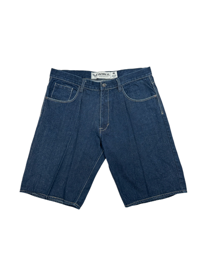 AVIREX Embroidered Jorts