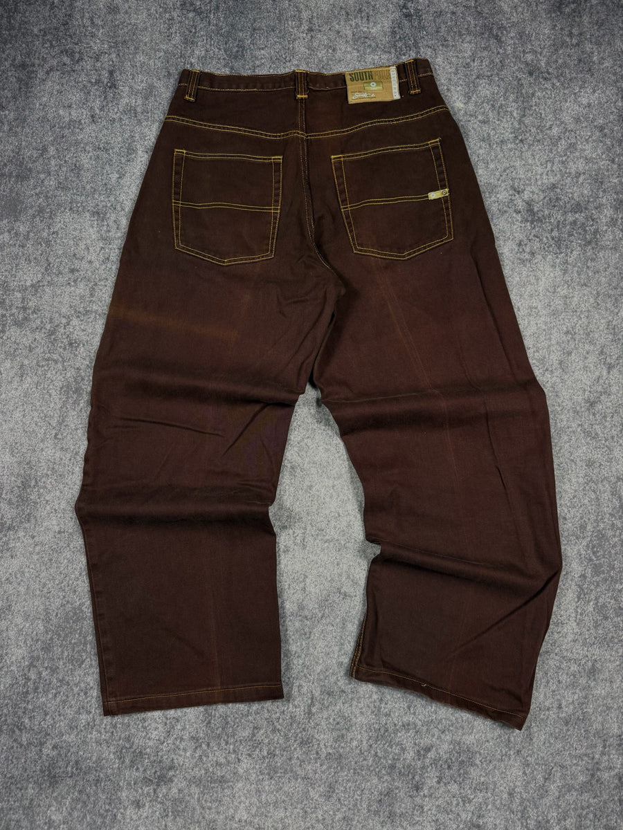 (RARE) 2000s SOUTHPOLE GOLD TAB JEANS (34x31)
