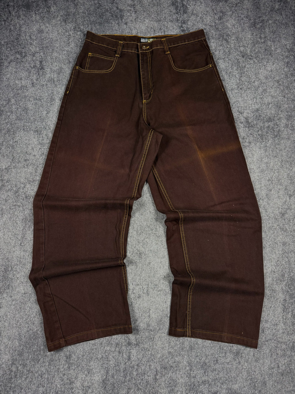 (RARE) 2000s SOUTHPOLE GOLD TAB JEANS (34x31)