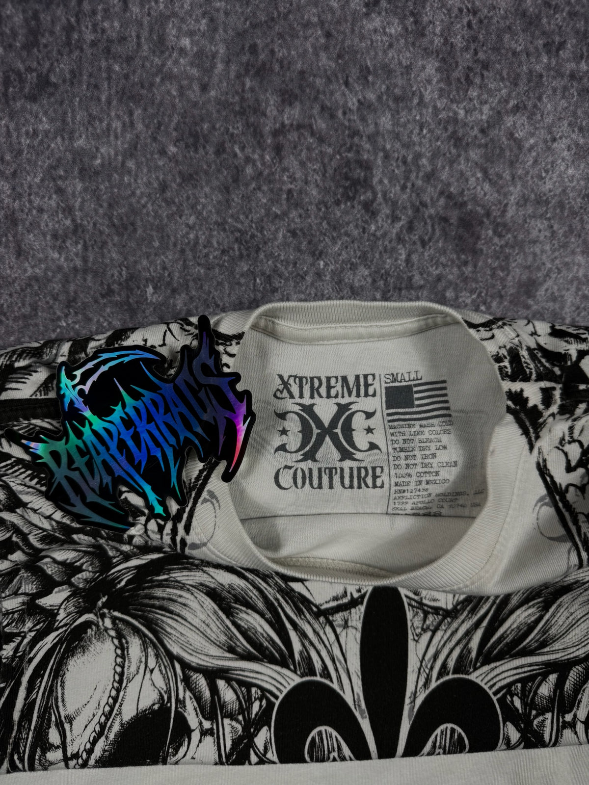 (GRAIL) 2000s XTREME COUTURE SHIRT (S)