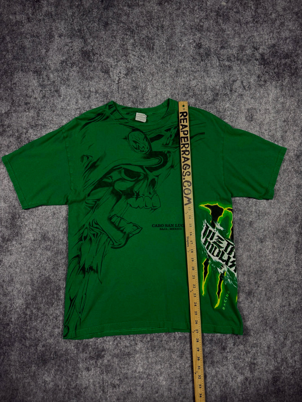 (GRAIL) 2000s METAL MULISHA x MONSTER ENERGY SHIRT (S)