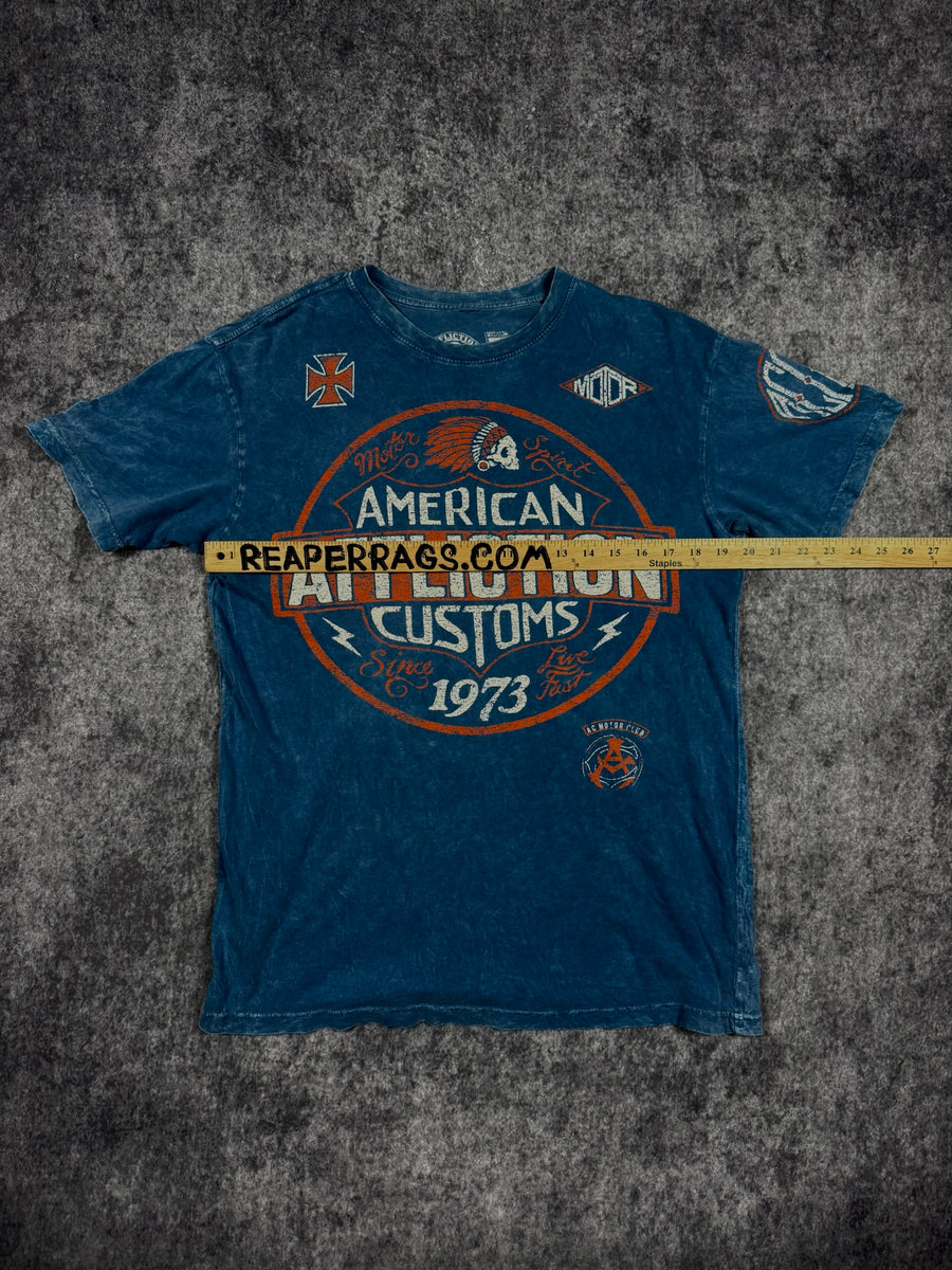 2000s AFFLICTION SHIRT (M)