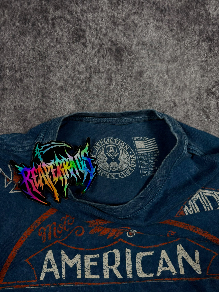 2000s AFFLICTION SHIRT (M)