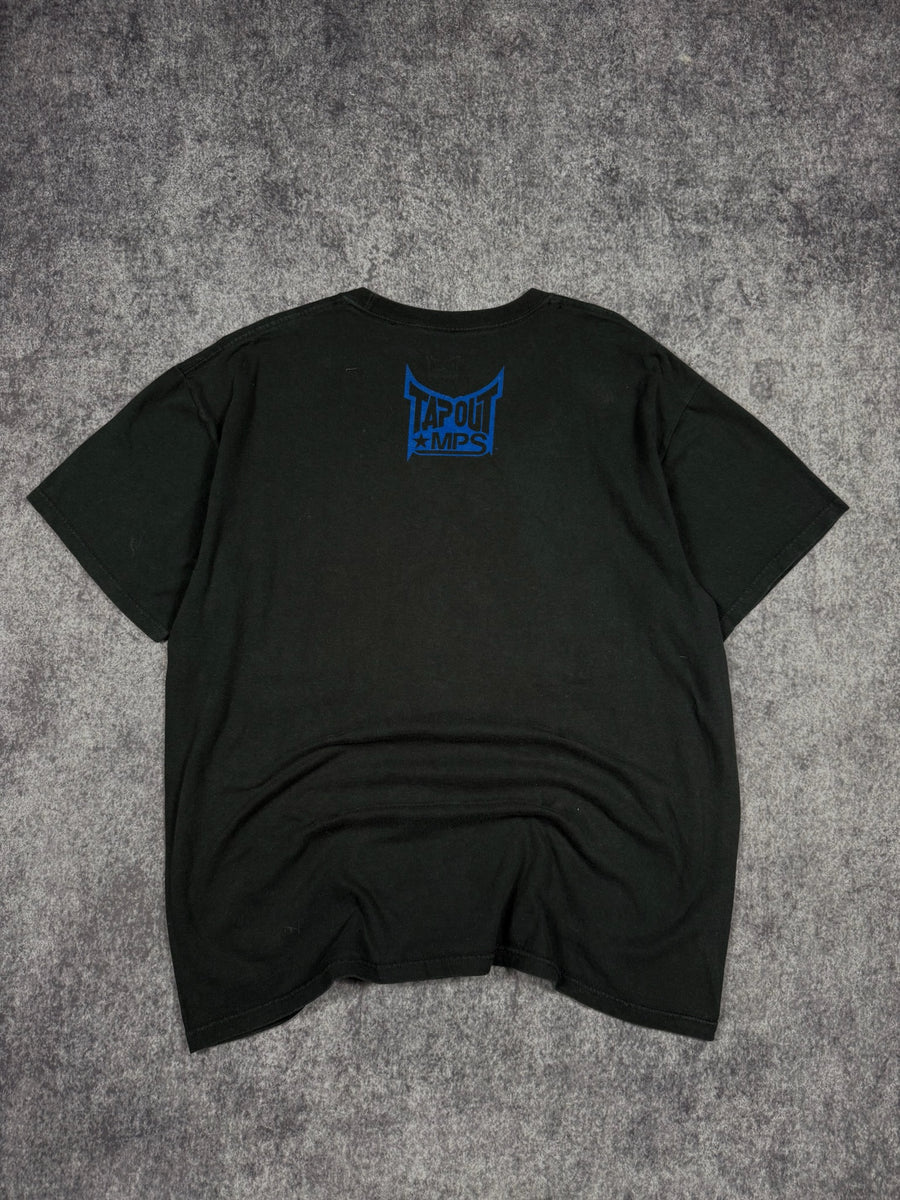 (GRAIL) 2000s CHROME TAPOUT SHIRT (L)