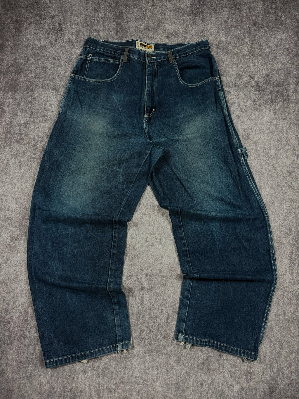 (GRAIL) 2000s SOUTHPOLE EMBROIDERED JEANS (36x31)