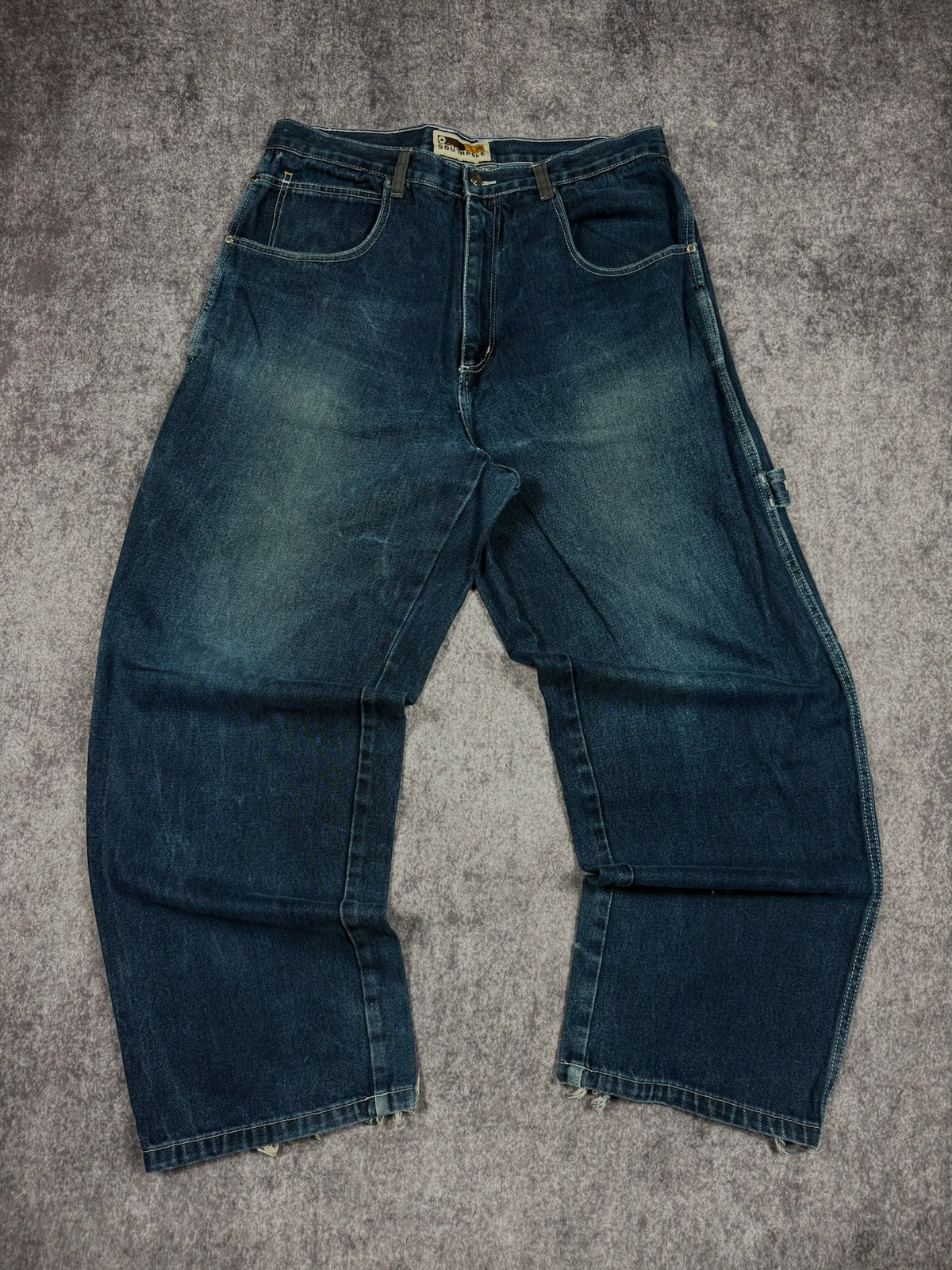 (GRAIL) 2000s SOUTHPOLE EMBROIDERED JEANS (36x31)