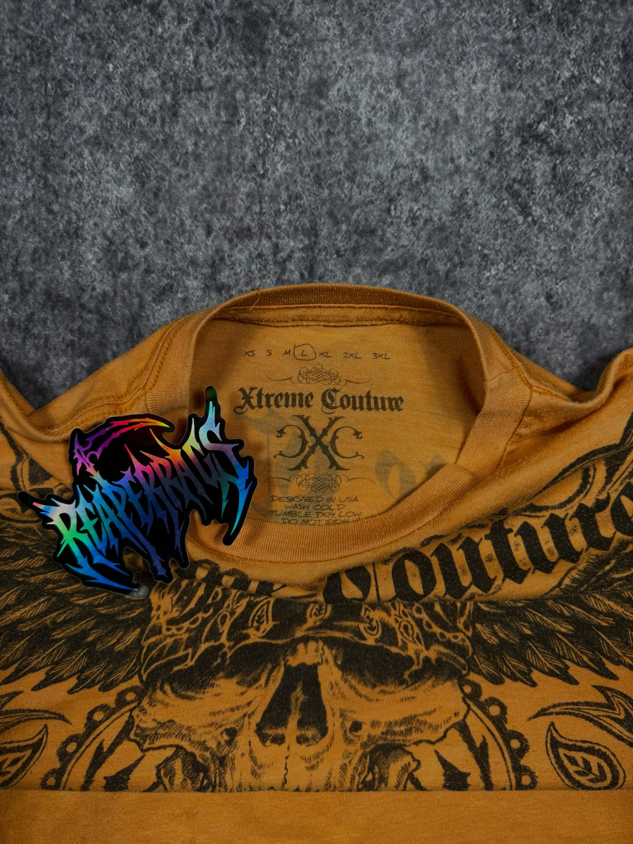 (RARE) 2000s XTREME COUTURE SHIRT (M)