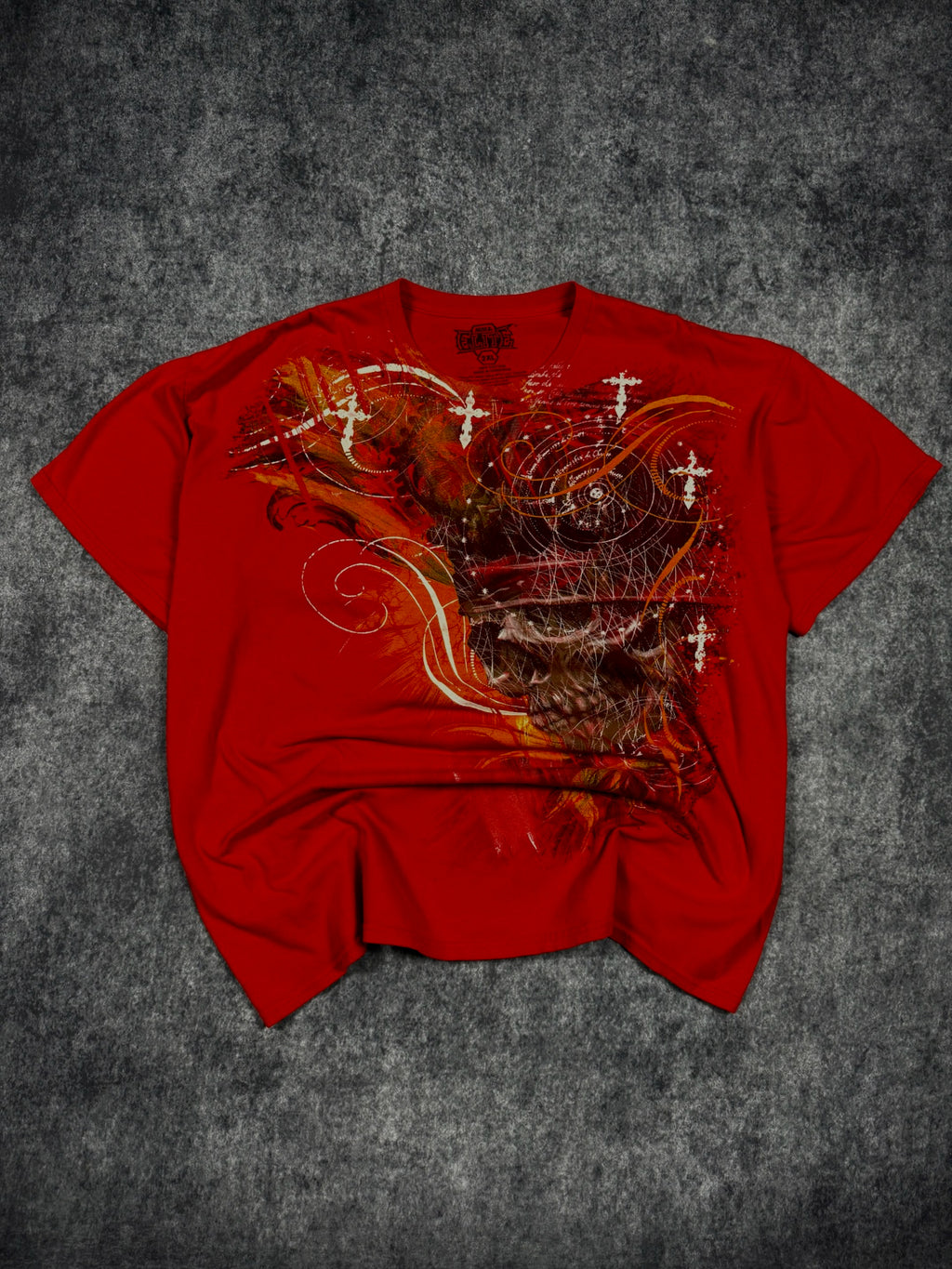 (RARE) 2000s MMA ELITE SHIRT (XL)