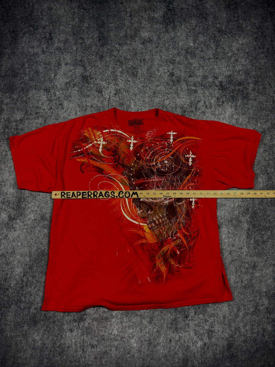 (RARE) 2000s MMA ELITE SHIRT (XL)