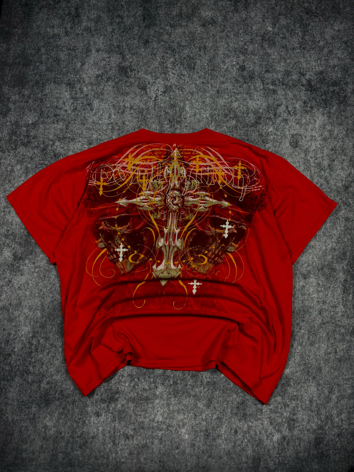 (RARE) 2000s MMA ELITE SHIRT (XL)