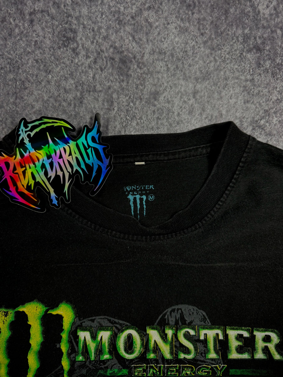 (RARE) 2000s MONSTER ENERGY SHIRT (XS)