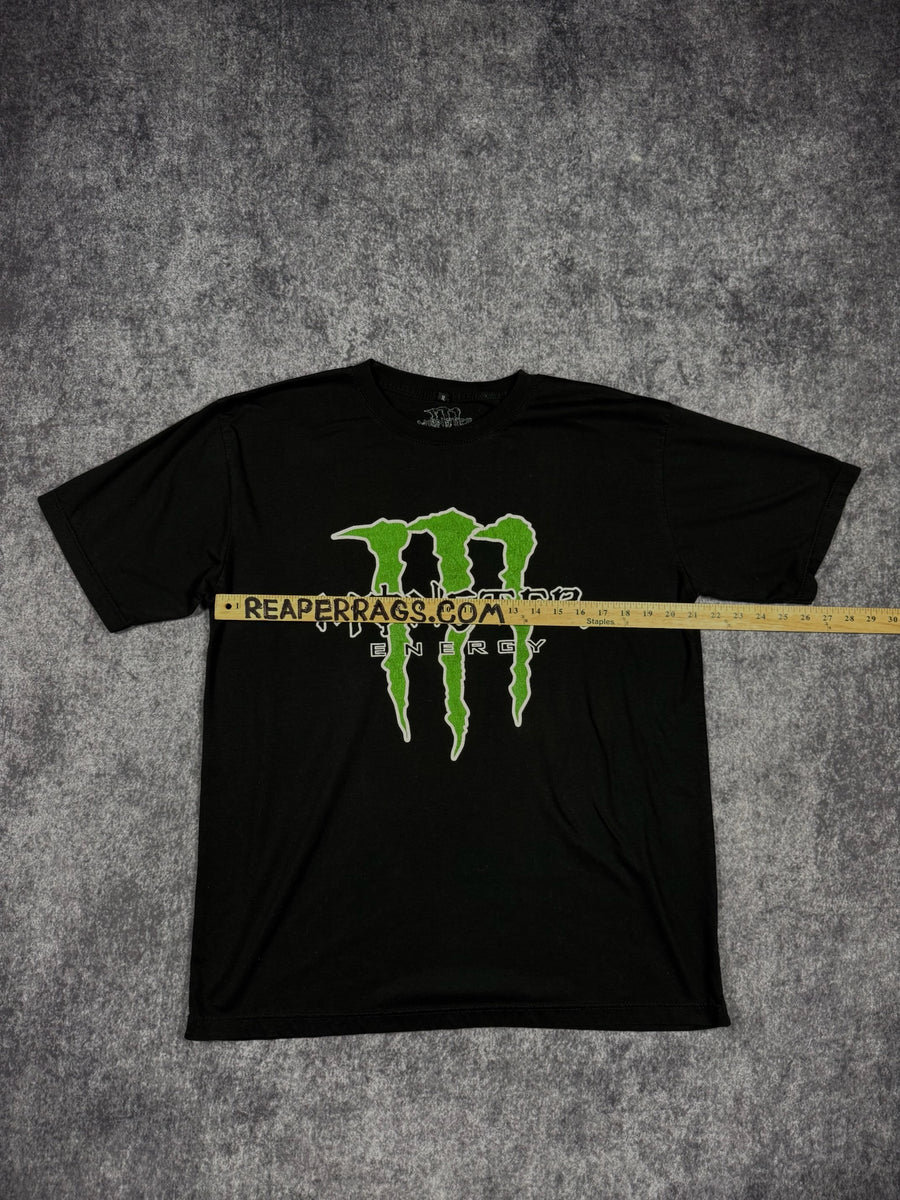 (RARE) 2000s MONSTER ENERGY SHIRT (L)