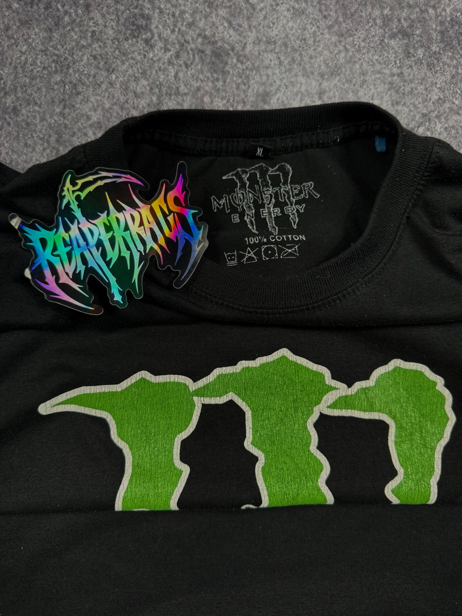 (RARE) 2000s MONSTER ENERGY SHIRT (L)