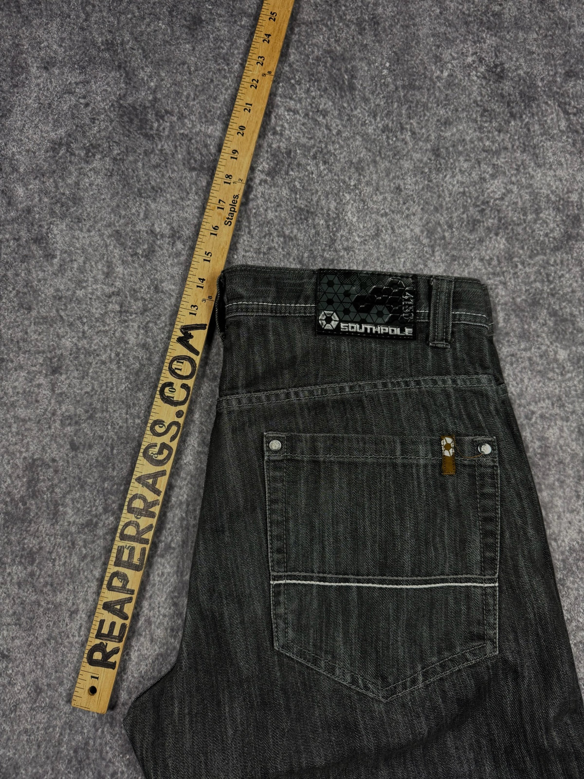 2000s SOUTHPOLE YELLOW TAB JEANS (36x31)