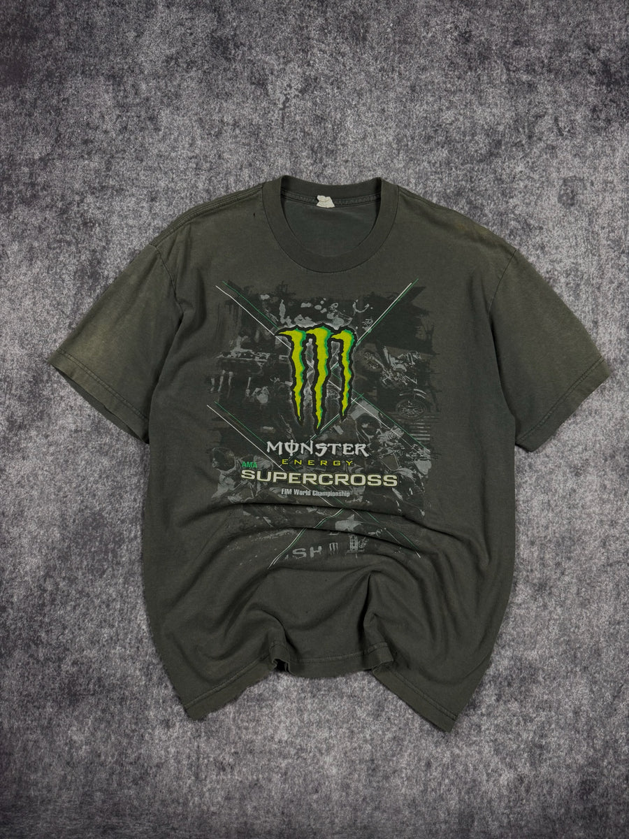 2000s MONSTER x SUPERCROSS SHIRT (M)