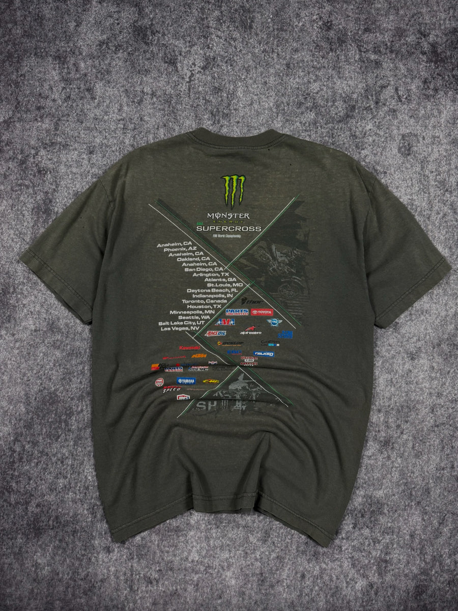 2000s MONSTER x SUPERCROSS SHIRT (M)